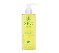 SBC Skincare Lemon Myrtle & Thyme Deodorising Hand Wash 300ml - Zesty Liquid Hand Soap to combat Kitchen Odours