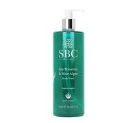 SBC Skincare Sea Minerals & Blue Algae Body Wash - 500ml | Cleansing Shower Gel For Men and Women | Vegan Shower Gel | Hydrating Bath And Shower Body Wash
