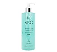 SBC Skincare Sea Minerals & Blue Algae Moisturising Gel 500ml - Light, Fresh and Intensely Hydrating Face and Body Moisturiser