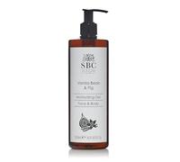 SBC Skincare Vanilla Bean & Fig Moisturising Gel - Lightweight Formula With Fig, Pomegranate & Cranberry To Nourish, Brighten & Protect, Microcurrent Compatible, Vegan, Cruelty-Free, 500 mL