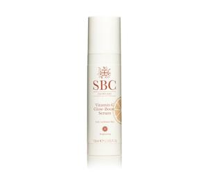 SBC Skincare Vitamin C Glow Boost Serum - Face & Body Brightening Serum With Vitamin C, Sea Daffodil Extract, Hyaluronic Acid To Reduce Dark Spots, Even Tone & Hydrate, Vegan, Cruelty-Free, 100 mL