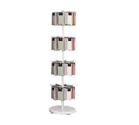 SBCGFY 4-Tier Rotating Clothing Display Rack - Round Sock Organizer For Home & Retail, Ideal For Slippers, Underwear, Accessories - Space-Saving Storage Solution,White-High 150Cm/59In