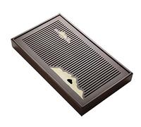 SBCGFY Bamboo Tea Tray,Chinese Tea Tray,with Water Storage Box Drainage,Detachable Structure,Tea Tray for 2 People,Decorative Serving Tray for Home,Office,Teahouse,48 * 28cm