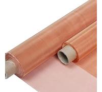 SBCGFY Brass Mesh Copper Hardware Cloth Electromagnetic Signal Shielding Impurity Filtration,200Mesh-1X1M