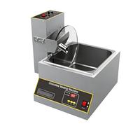 SBCGFY Chocolate Melting Machine, Electric Chocolate Melting Fountain,0-95℃ Temp Control, Adjustable Speed 35-55Rpm, For Party, Wedding And Birthday Chocolatemixer,12Kgmeltingtankwithmixer