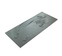 SBCGFY Coffee Table Tray Natural Turquoise Head Tea Tray Whole Carving Home Simple Living Room Oolite Tea Table Modern Relief Dragon Chinese Tea Tray Tea Service,70 * 30 * 3cm,80 * 35 * 3cm