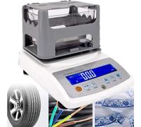 SBCGFY Gold Purity Content Detector Digital Solid Density Meter Densitometer Soild Densimeter Measuring for Materials Like Rubber Plastic with Density Resolution 0.001g/cm3 W/pr,Noprinter-MJD1200A