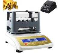 SBCGFY Gold Purity Detector & Electronic Density Meter Kit - 0.01g/cm3 Accuracy for Precious Metals, LCD Display, 120K+ Printer - Ideal for Jewelers & Investors,1200k+printer