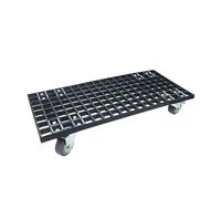 SBCGFY Heavy Duty Plant Caddy with Locking Wheels for Easy Moving in Gardens and Balconies,77x50cm