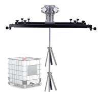 SBCGFY Ibc Air Agitator,Pneumatic Tank Mixer Machine,Pneumatic Bracket Mixer,Paint Stirring Machine Bracket Air Agitator Paint Mix Tool,S400