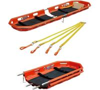SBCGFY Portable Rescue Basket Stretcher with Lifting Bridle, Helicopter Rescue Basket Stretcher for Emergency, Medical Emergency Patient Transport, for Hospitals/Clinics/Families/Sports Fields