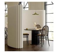 SBCGFY Room Dividers Folding Portable Room Divider for Home Office, Privacy Screen Partition Divider Tall 1.8m 2m 2.4m, Freestanding Wall Partitions for Living Rooms Bedrooms,White-2x2.4x0.35 m