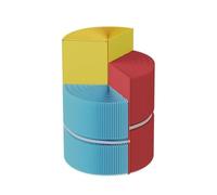 SBCGFY Round Mannequin Display Pedestal Stands, Foldable Paper Columns Plinth, Party Event Decor Platform Base Stands For Model Jewelry Display,A-50X98CM