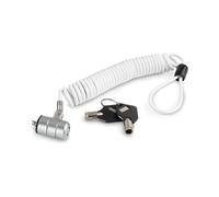 SBEDIRECT Ultra-Light PC Cable Lock White - Unique & Modern - Lightweight and Easy to Carry - to Protect Your PC from Theft at All Times - to Avoid Dangerous Confidential Losses