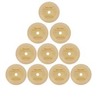 Sbestily 10PC 2 Inch Diamond Cut Off Wheel Drill Metal Cutter Cutting Disc | W1/4" Arbor Hole Diamond Cutting Wheel for Stainless Steel, Nuts, Bolts, Screws, Ceramic, Glass, PVC