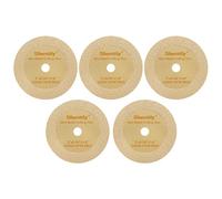 Sbestily 2 Inch Diamond Cut Off Wheel - 5Pack - W1/4" Arbor Hole Diamond Cutting Wheel for for Metal & Stainless Steel, Nuts, Bolts, Screws, Ceramic, Glass, PVC Cutter