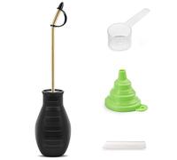 Sbestily Large Bulb Powder Duster Long Reach Diatomaceous Earth Applicator