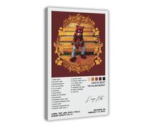 SBETFEDX Kanye West The College Dropout Album Poster Canvas Poster Bedroom Decor Landscape Office Room Decor Gift 12x18inch(30x45cm)