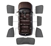 SBFGH Car Side Window Sunshades for Mini Countryman(F60) 2017 2018 2019 2020-2024+, Auto Visor Shade Blinds Privacy Protection Breathable Mesh Covers Accessories, E 6 Sides+Rear