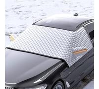 SBFGH Car Windscreen Cover for Audi A6 C7 Avant 2011 2012 2013 2014-2018, Thicken Winter Front Window Covers Thick Antifreeze Outdoor Sun Vehicle Protection,B L