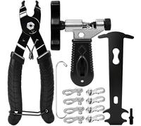 SBGGRL Bike Chain Tool Repair Kit,Bicycle Chain Removal Tools & Breaker Tool & Plier & Checker & 4 Pairs Missing Links for Single 6/7/8/9/10/11 Speed Chain,Biking Gear
