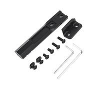 SBGJMY Tactical MLOK and Keymod Mount Low Profile Offset Side Longbar Light Mount for M300 M600 Flashlights,Lightweight Weapon Gun Airsoft Accessories 45 Degree Gun Rail Side for Torch