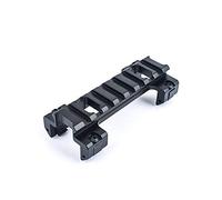 SBGJMY Tactical MP5 G3 Rail Scope Mount, Aluminum Low Profile Rail Bracket Adapter for 20mm Picatinny Rail System (Black)