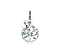 SBI Jewelry Family Tree Women's Charms Compatible with Pandora Charms Bracelets for Women Tree of Life Necklace Gift