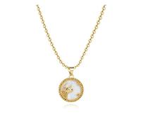 SBI Jewelry Gold Zodiac Necklace for Taurus Birthday Adjustable Birthstone Birthday Necklace for Friends Jewellery
