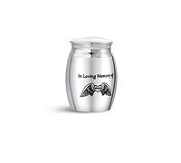SBI Jewelry Mum Small Urn for Ashes Daughter Son Grandma Guardian Angel Cremation Mini Urns for Ashes Memorial Keepsake Holder Gift Funeral