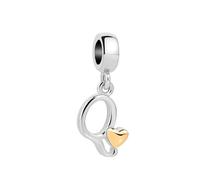 SBI Jewelry Silver Letter Dangle Bead Charm for Pandora Bracelets&Necklace Pendant Dangle Bead Jewelry Charm for Women Birthday Jewelry Q