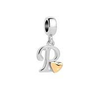 SBI Jewelry Silver Letter Dangle Bead Charm for Pandora Bracelets&Necklace Pendant Dangle Bead Jewelry Charm for Women Birthday Jewelry P
