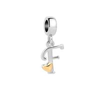 SBI Jewelry Silver Letter Dangle Charm for Pandora Bracelets&Necklace Pendant Dangle Jewelry Charm for Women Birthday Jewelry F