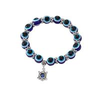 SBI Jewelry Turtle Charm Evil Eye Bracelet with Nazar Amulet Beads Wristlet for Friends Birthday Jewellery Gifts