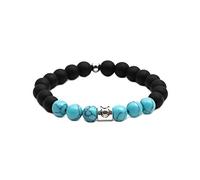 SBI Jewelry Women Lava Stone Beads Zodiac Sign Bracelets for Pisces Gemini Virgo Taurus Aries Cancer Scorpio Bracelets Birthday Jewellery Gifts