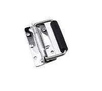 SBJKLYRN Deck Cover Handles, 100/111/122/137mm Iron Handle Folding Spring for Toolbox Suitcases Equipment Cabinet Pull Drawer Knobs Accessories(137mm)