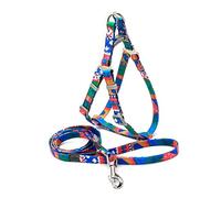 SBJKLYRN Dog harness, With Lead Dog Harness Set Leash Puppy Cat Breathable Vest Sets Accessories For F M(A,S)