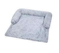 SBJKLYRN, Large Human Dog Bed - Universal Pet Furniture Protector Cover for Dogs and Cats, Machine Washable Sofa Bed Cover,Dog Bed(Light Gray,XL)