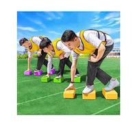 SBJKLYRN team-building props, Teamwork Games River Stones Company Team Building Group Activities, Kids & Adults River Stone Game, 3 Pieces