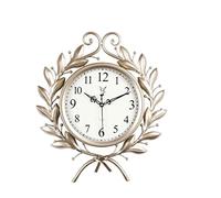 SBJKLYRN wall clock, Modern Quartz Clock Silent Non Ticking Decorative Clock Easy to Read Home Office Wall Clocks for Living Room(C,55x49cm)