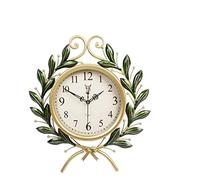 SBJKLYRN wall clock, Modern Quartz Clock Silent Non Ticking Decorative Clock Easy to Read Home Office Wall Clocks for Living Room(B,55x49cm)