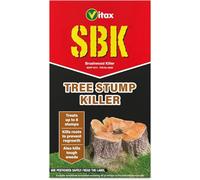 SBK Tree Stump Killer Concentrate, Glyphosate Free, Kills Roots and Weeds, Prevents Regrowth, Treats up to 8 Stumps, 250ml