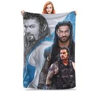 SBKGBIEHG Roman Wrestler Reigns Throw Blanket Portable Air Conditioner Blanket King Size Blankets for All Seasons Casual Blankets for Hotel for Workouts 40"x30"