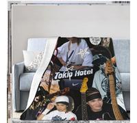 SBKGBIEHG Ultra Soft Throw Blanket Tokio Music Hotel Flannel Light Weight Warm Blanket for Living Room/Bedroom 80"x60"