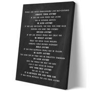 Sboobily Do It Anyway Poem Wall Art Mother Theresa Quotes Poster Black And White Poetry Posters Framed Art Prints Giclee Pictures Paintings for Living Room 08x12 inches