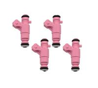 SBOZZP Fuel Injector Nozzle Compatible for Peugeot 206 207 SW Hoggar 2010-On Compatible for Citroen C3 4PCS 0280156295 1984H2 9662210980 Automotive Replacement Fuel Injectors