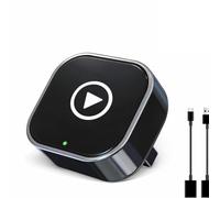 SBR LEGEACY Wireless CarPlay Adapter 2026 - Quick Wired to Wireless Upgrade, iOS 10+ & Android Auto Compatible, Small & Reliable Design for CarPlay Vehicles.