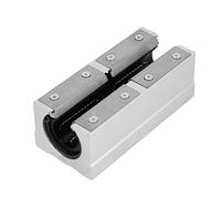 SBR25LUU 25mm Aluminum Open Type Linear Motion Bearing Slide Block, Precision Roller Low Noise Linear Bearing for High - Speed Equipment with Dust Protection and