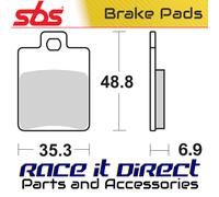 SBS 142MS BRAKE PADS SINTER