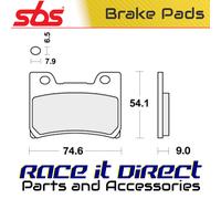 SBS 665HS BRAKE PADS SINTER
